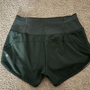 LULULEMON limited edition speed up shorts